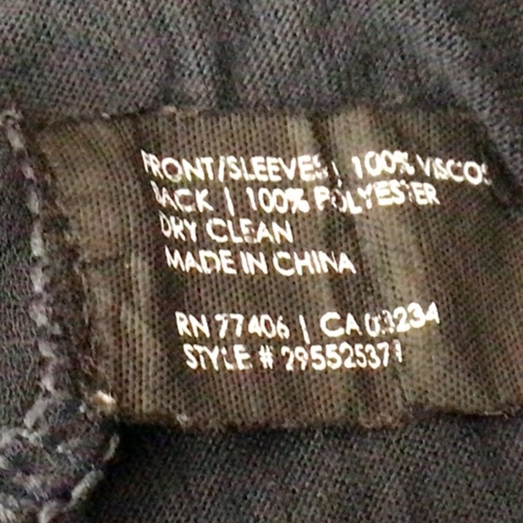 Vintage Club Monaco Pleated/Split Back Tunic Size M/M - Picture 6 of 6